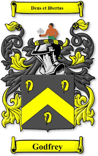 Godfrey Family Coat of Arms Logo